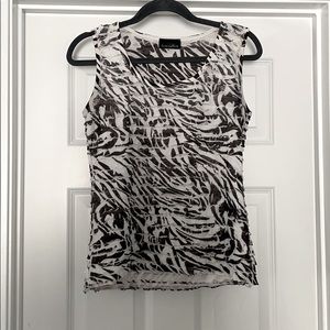 Black and White Tank Top